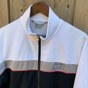 Vintage Nike Jacket Windbreaker Varsity Black Small